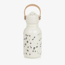 Ivory Dalmatian Dots Water Bottle (16cm)