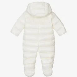 Ivory Down Padded Indro Puffer Snowsuit