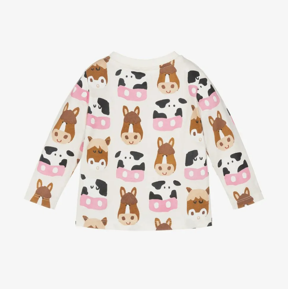 Ivory Farm Animal Organic Cotton Top