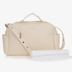Ivory Faux Leather Changing Bag (35cm)