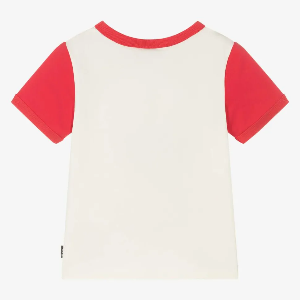 Ivory Festive Cotton T-Shirt