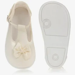 Ivory First-Walker Shoes