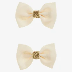 Ivory Hair Clips (2 Pack)