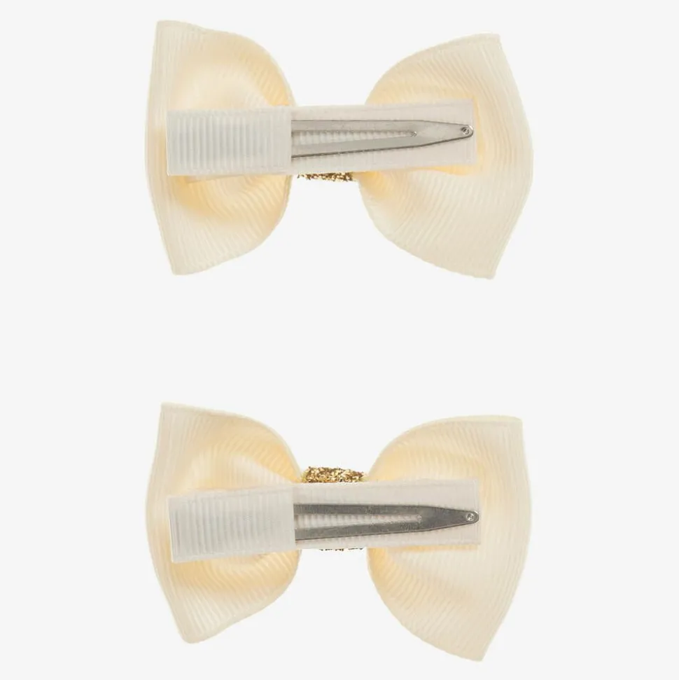 Ivory Hair Clips (2 Pack)