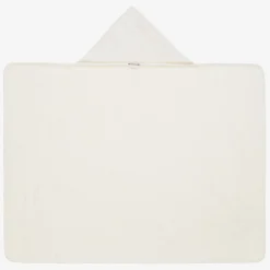 Ivory Hooded Cotton Baby Towel (92cm)