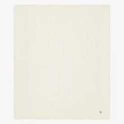 Ivory Knitted Baby Blanket (98cm)