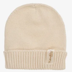 Ivory Organic Cotton Baby Hat