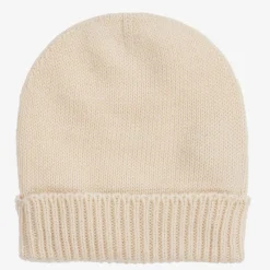 Ivory Organic Cotton Baby Hat