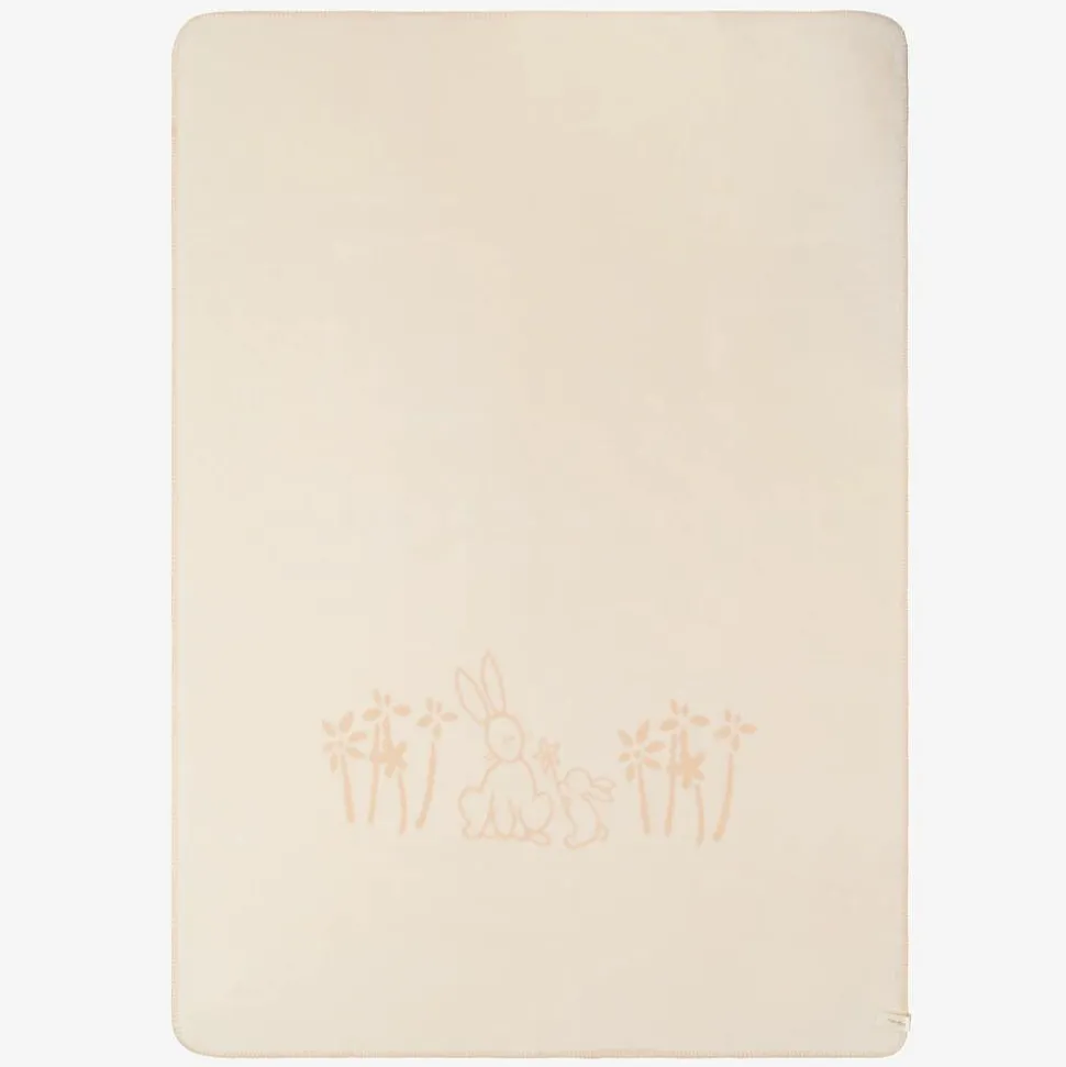 Ivory Organic Cotton Blanket (150cm)