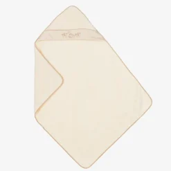 Ivory Organic Cotton Hooded Towel (100cm)