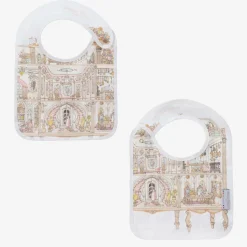 Ivory Organic Cotton Swaddle & Bib Set