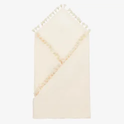 Ivory Organic Cotton Swaddle (100cm)