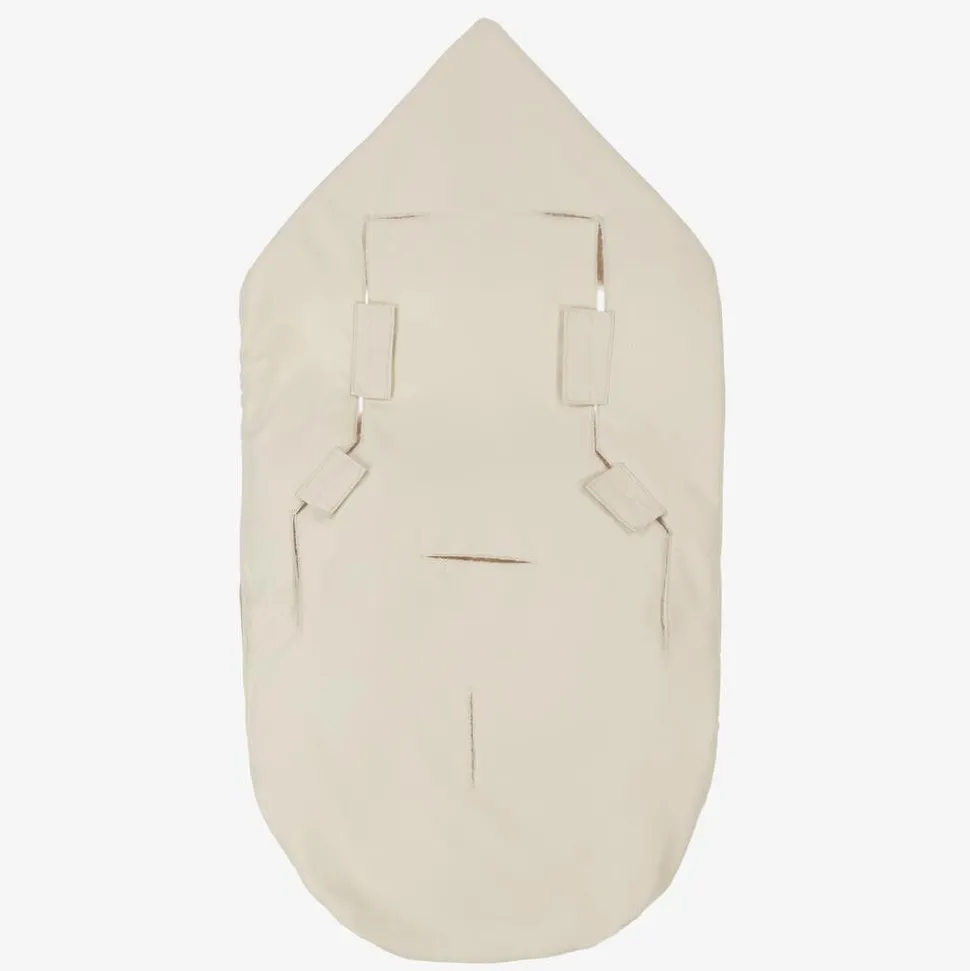 Ivory Padded Car Seat Baby Nest (80cm)