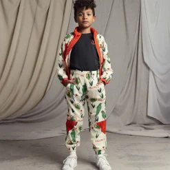 Ivory Parrot Print Tracksuit Jacket