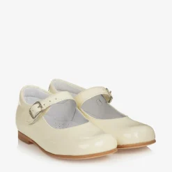 Ivory Patent Leather Shoes