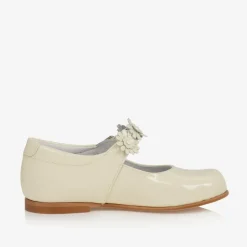 Ivory Patent Leather Shoes
