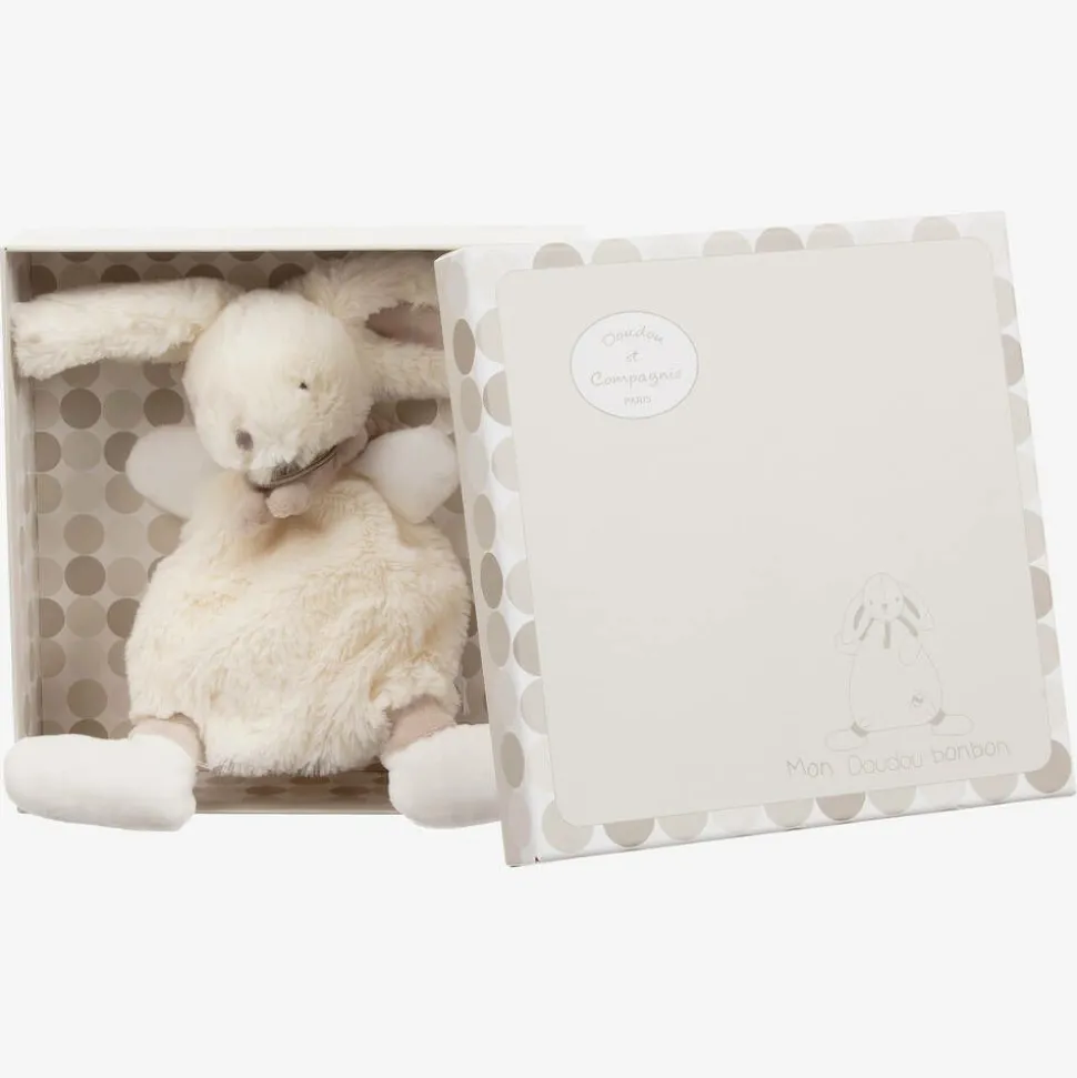 Ivory Plush Bunny Doudou (26cm)