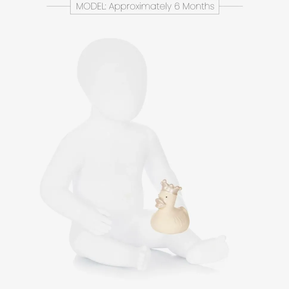 Ivory Rubber Duck Bath Toy (7cm)