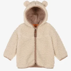Ivory Sherpa Fleece Jacket