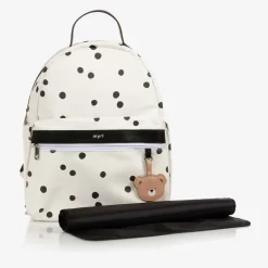 Ivory Spot Changing Backpack (34cm)