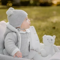 Ivory Teddy Bear & Eau de Toilette Baby Gift Set