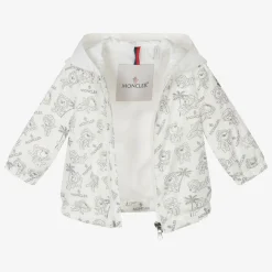 Ivory Teddy Bear Hooded Fynn Jacket