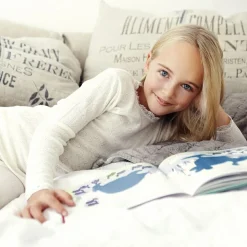 Ivory Thermal Wool & Silk Top