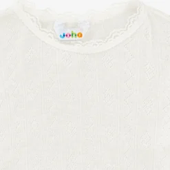 Ivory Thermal Wool & Silk Top