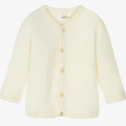 Ivory Thermal Wool Cardigan