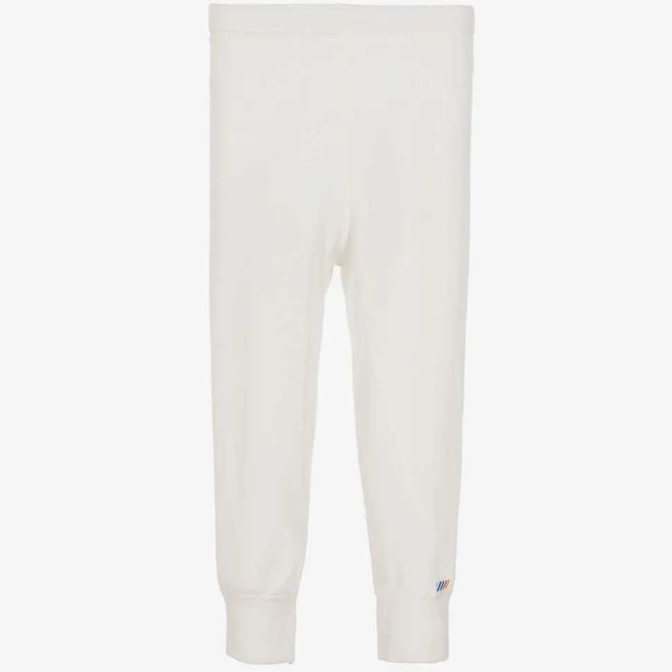 Ivory Thermal Wool Leggings