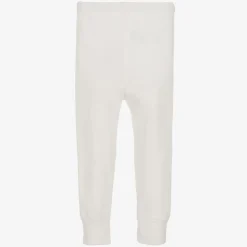 Ivory Thermal Wool Leggings
