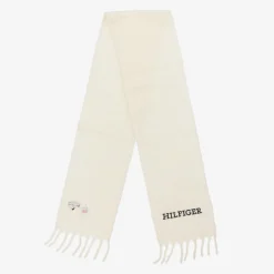 Ivory Wool Scarf (150cm)