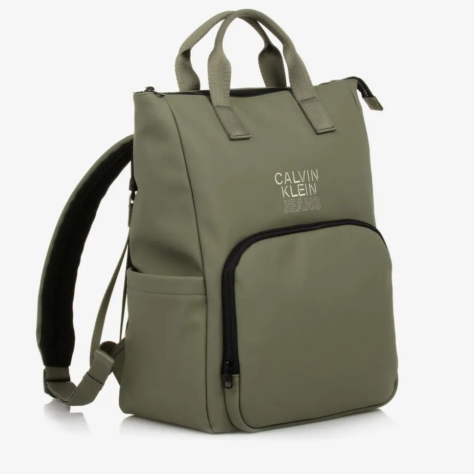 Khaki Green Changing Backpack (40cm)