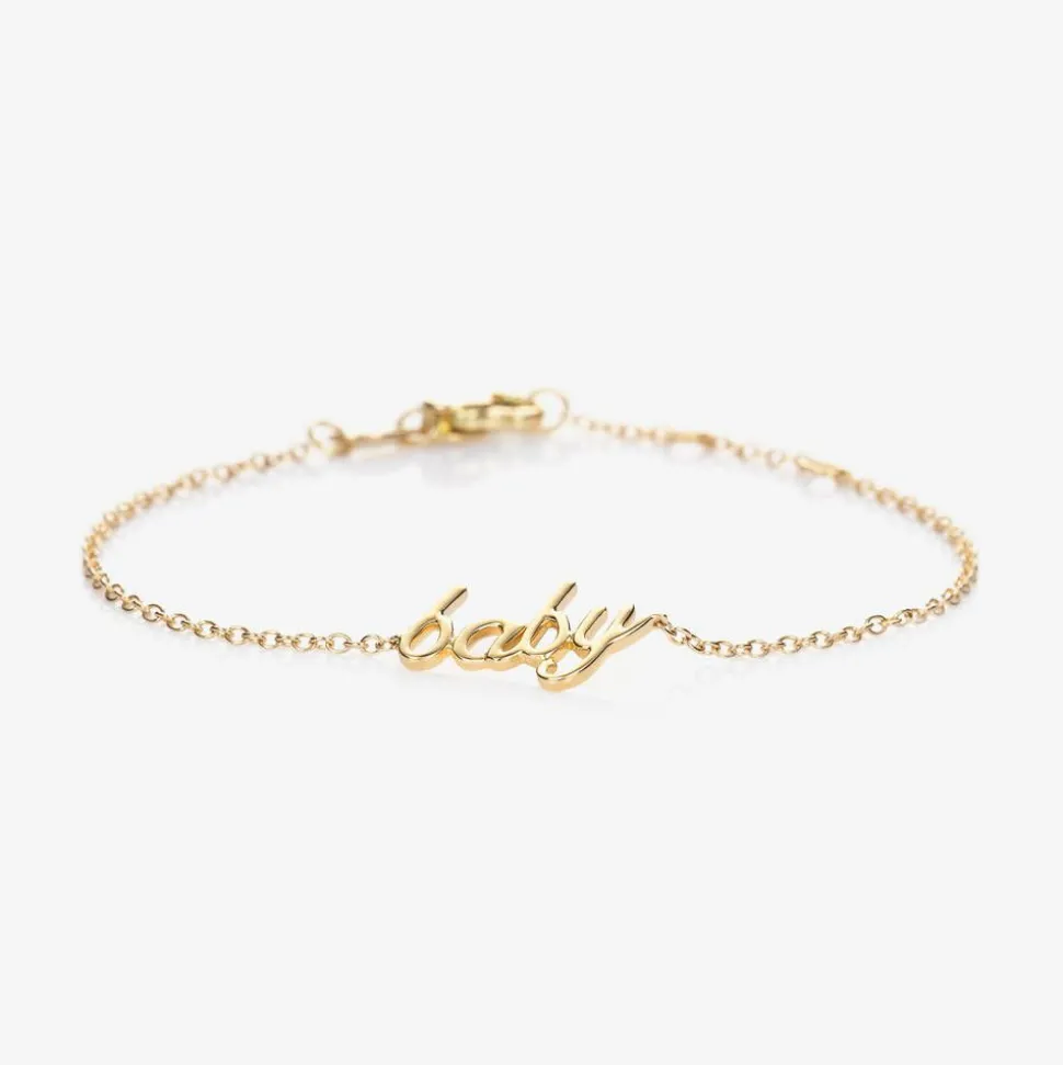 18kt Yellow Gold Baby Bracelet