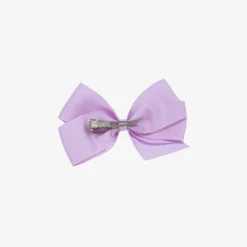 Lilac Bow Hair Clip (12cm)