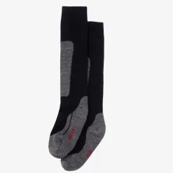 Navy Blue Active Ski Socks