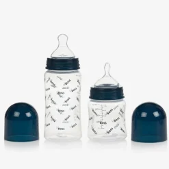 Navy Blue Bottle & Dummy Set