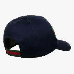 Navy Blue Cotton Cap
