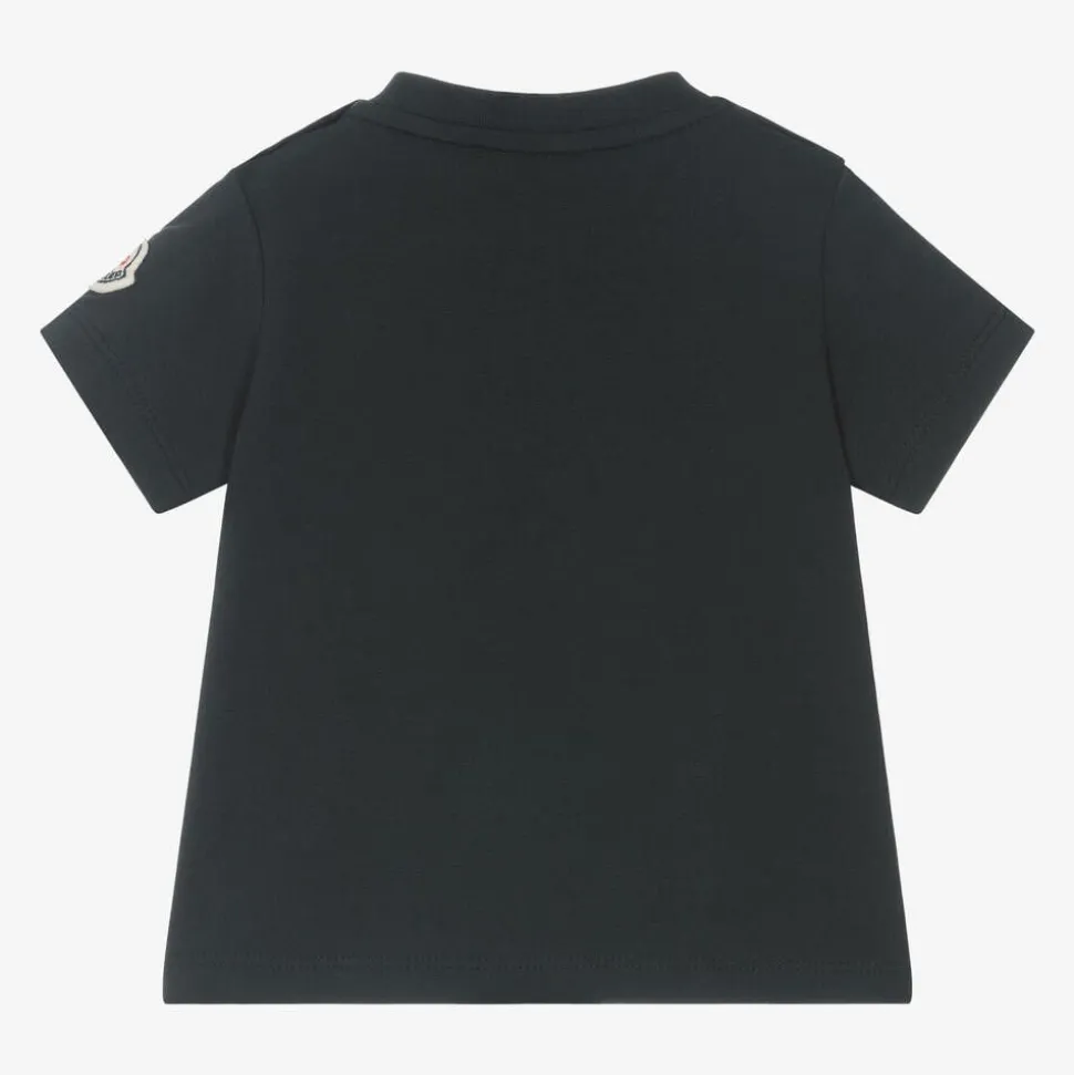 Navy Blue Cotton T-Shirt
