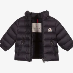 Navy Blue Down Padded Jacket