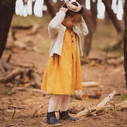 Navy Blue Leather Ankle Boots