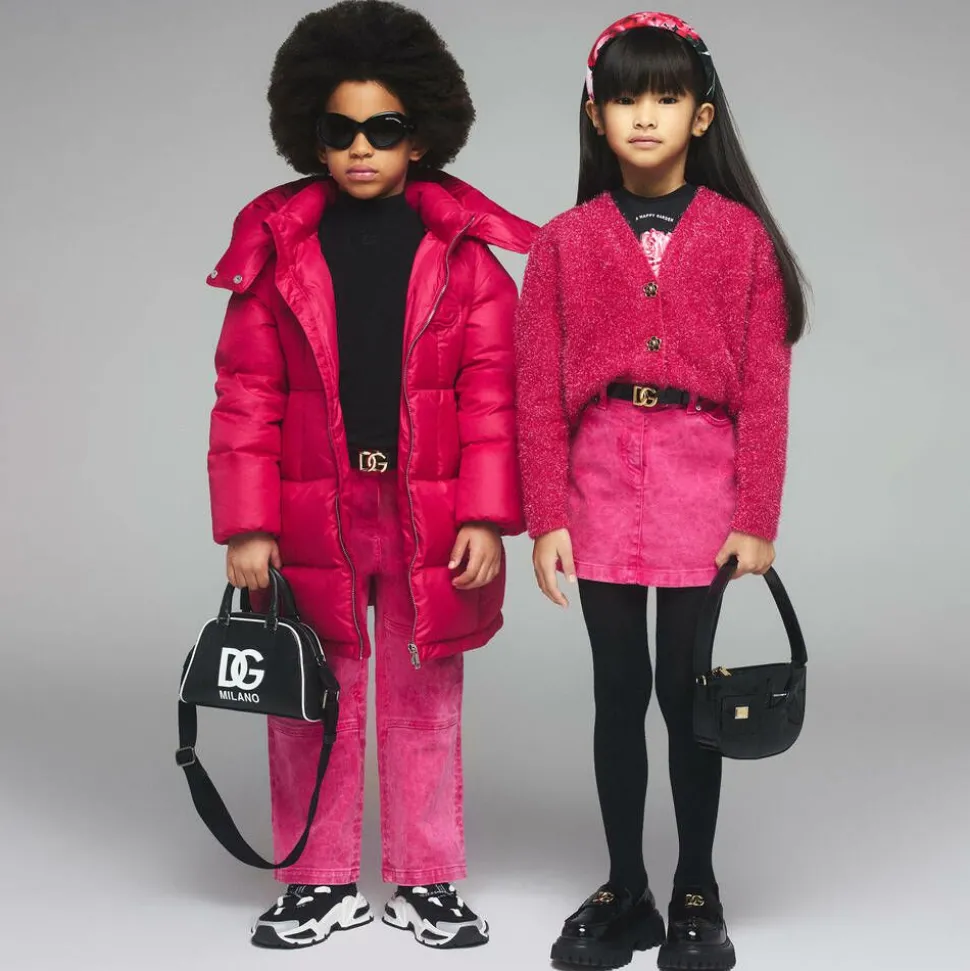 Navy Blue Leather DG Bag (20cm)