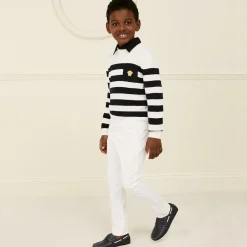 Navy Blue Leather Shoes