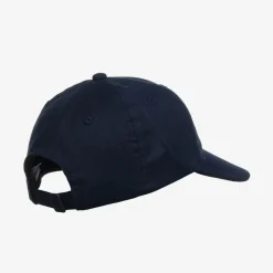 Navy Blue Linen Cap