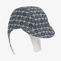 Navy Blue Logo Baby Hat