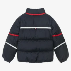 Navy Blue Puffer Jacket