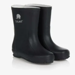 Navy Blue Rain Boots