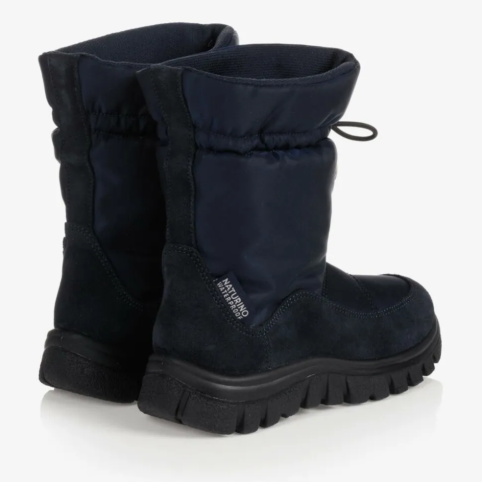Navy Blue Waterproof Boots