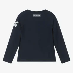 Navy Blue Zip-Up Swim Top (UPF50+)