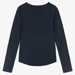 Navy Blue ZQ Merino Wool Top